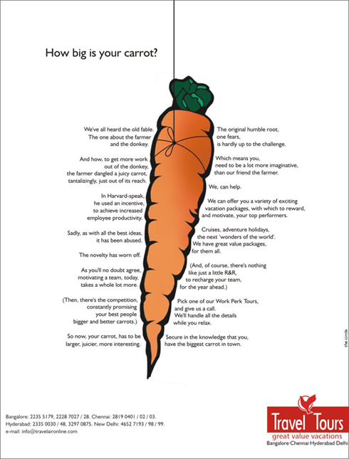 the carrot ad
