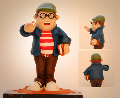 Clay Model character, by Pencil Sauce