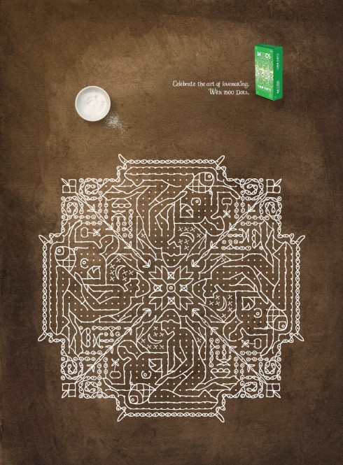 Moods 1500 DOTS Ads NW2 Poster