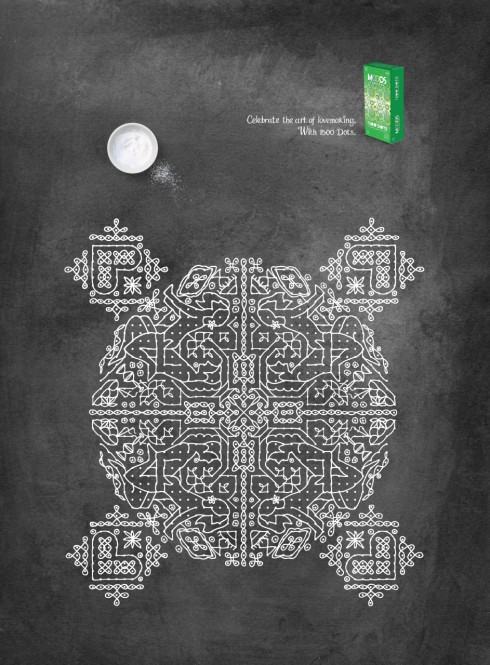 Moods 1500 DOTS Ads NW2 Poster
