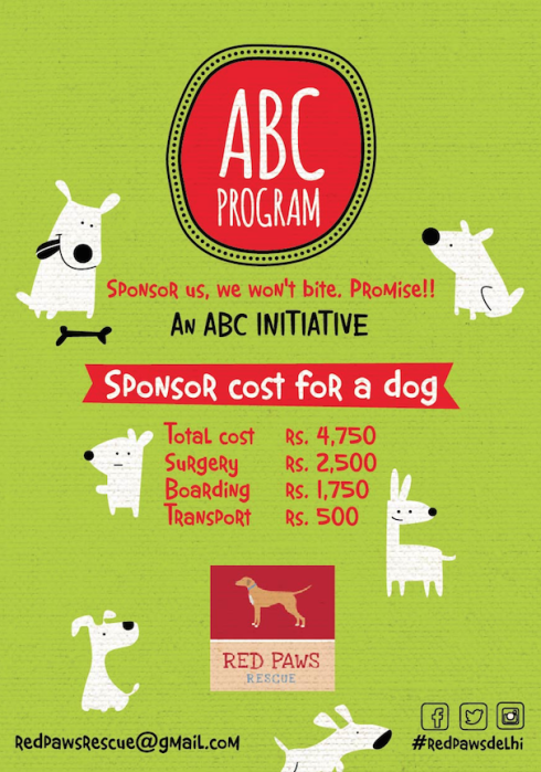 10 - Red Paws Rescue flyer