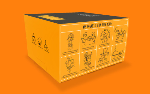 2-cook gourmet, packaging