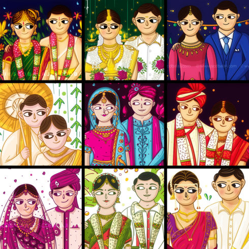 Balaji Atma Studios, Illustrations