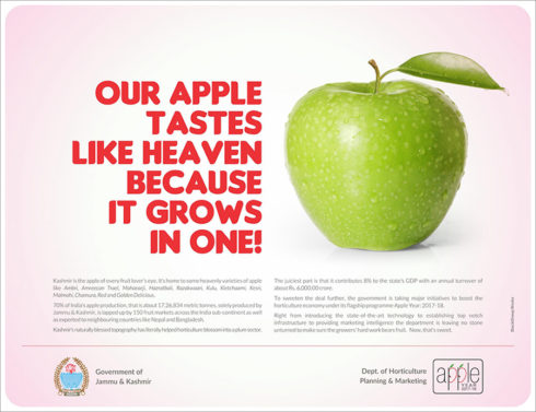 Govt Jammu and Kashmir ad by Blacksheep.Works