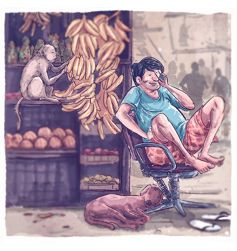 Nipen Bhuyan Illustrations